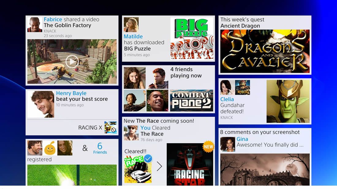 gamescom 2013: Das PlayStation 4 User-Interface