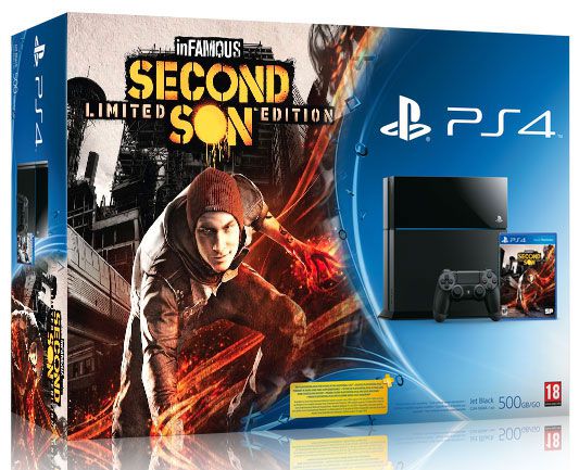 PlayStation 4 inFamous Second Son Bundle taucht bei Amazon UK auf