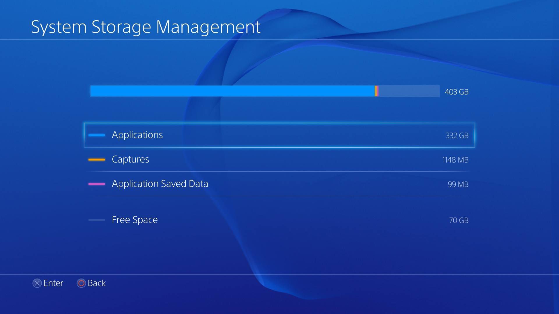 So viel Platz bleibt auf der internen Festplatte der PS4 wenn Ihr alle Launch-Inhalte installiert