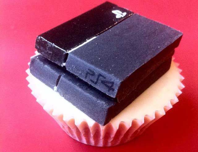 Der PlayStation 4 Cupcake
