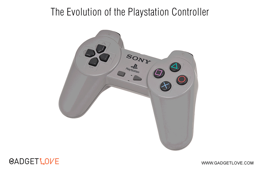 Die Evolution des Dualshock Controllers