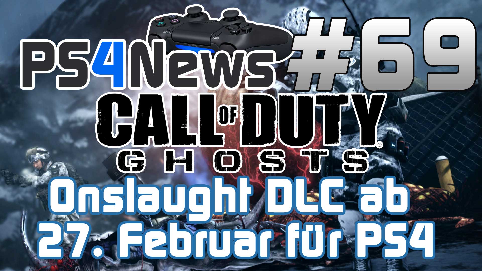 Call of Duty Ghosts Onslaught DLC ab 27. Februar für PlayStation 4