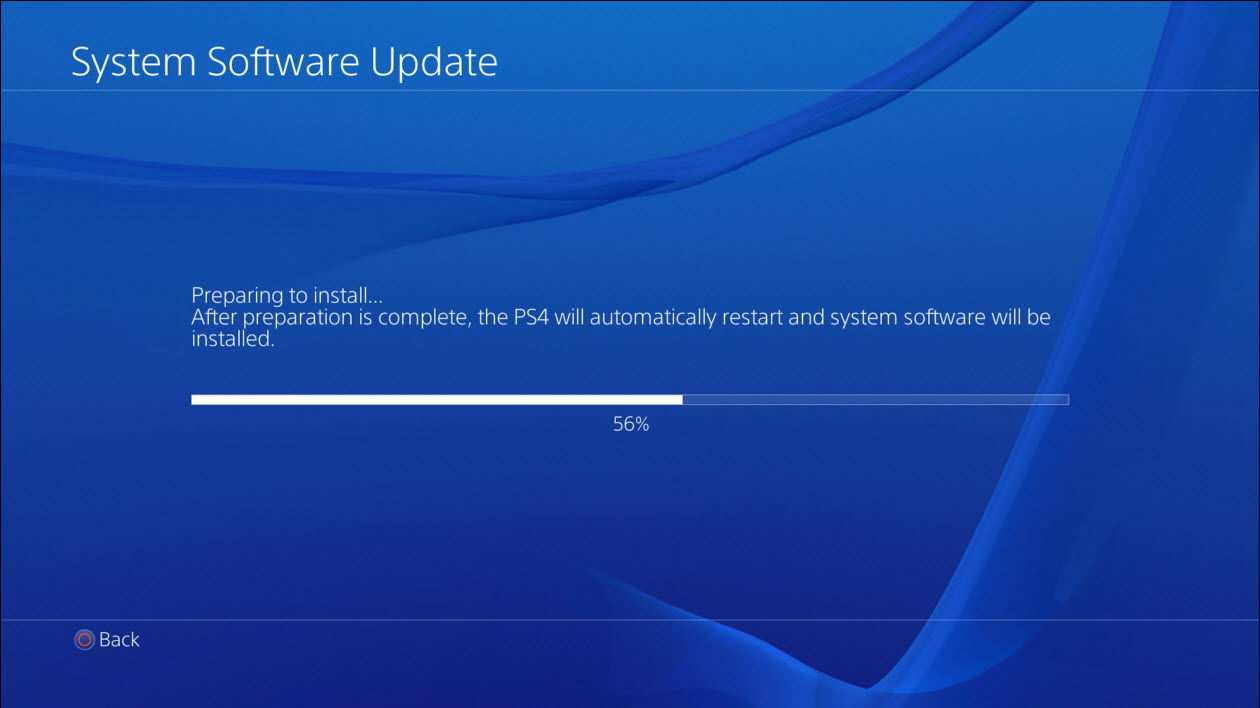 ps4 update file for reinstallation for version 6.00 not working