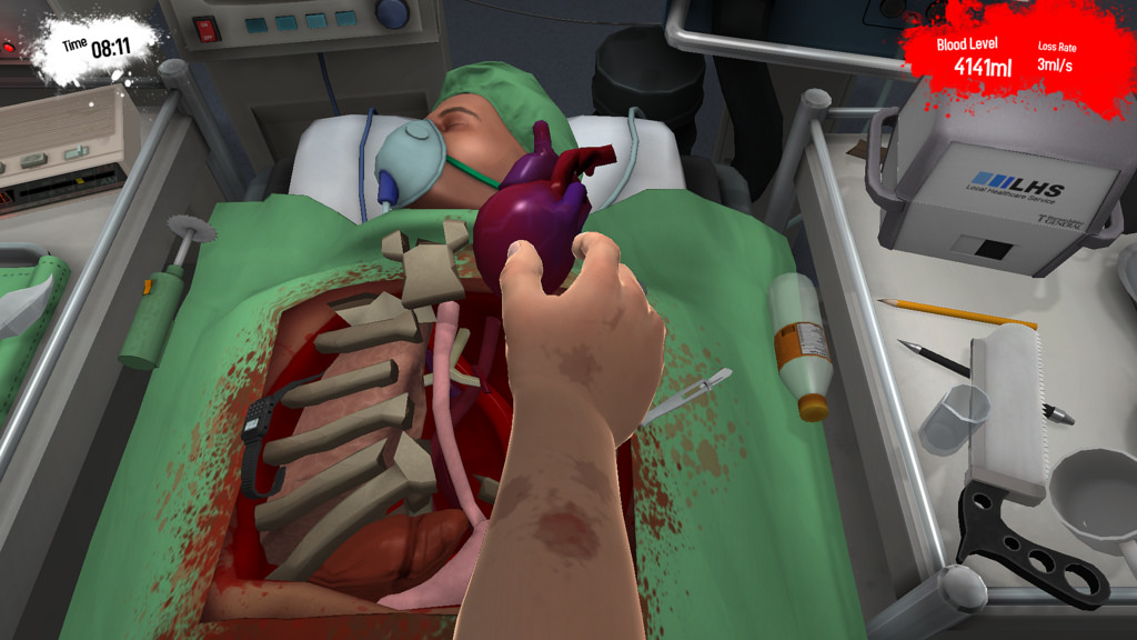 Surgeon Simulator erscheint für die PlayStation 4
