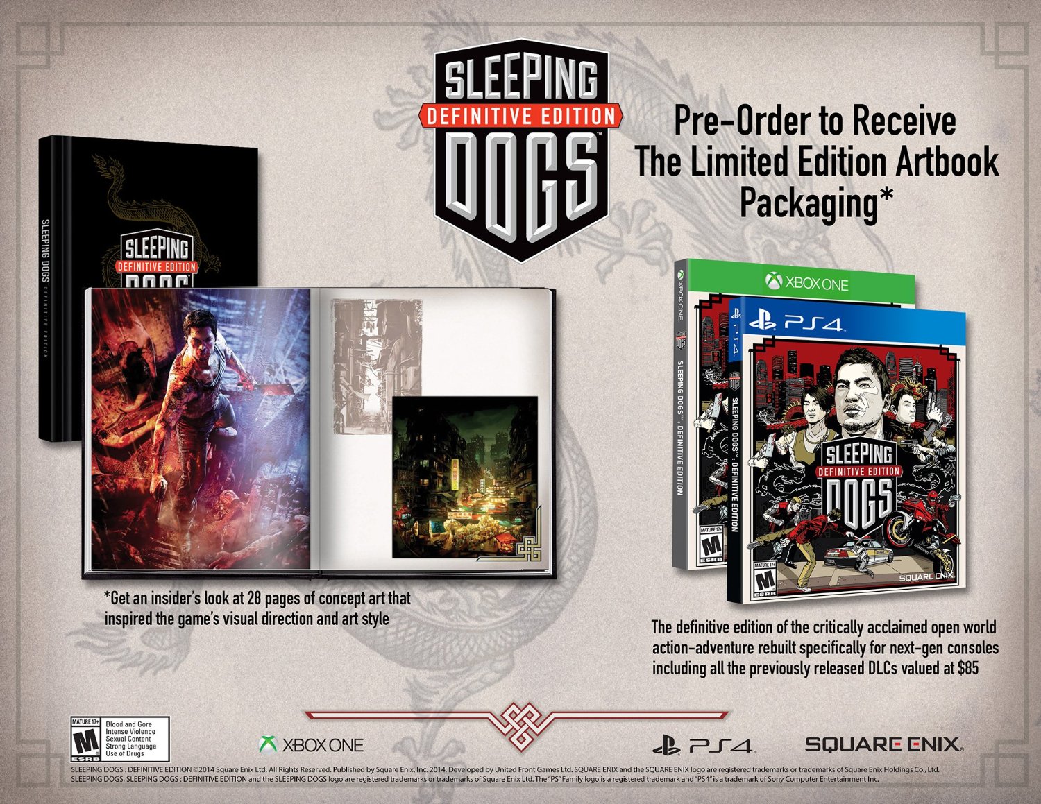 Sleeping Dogs: Definitive Edition kommt für PlayStation 4 und Xbox One