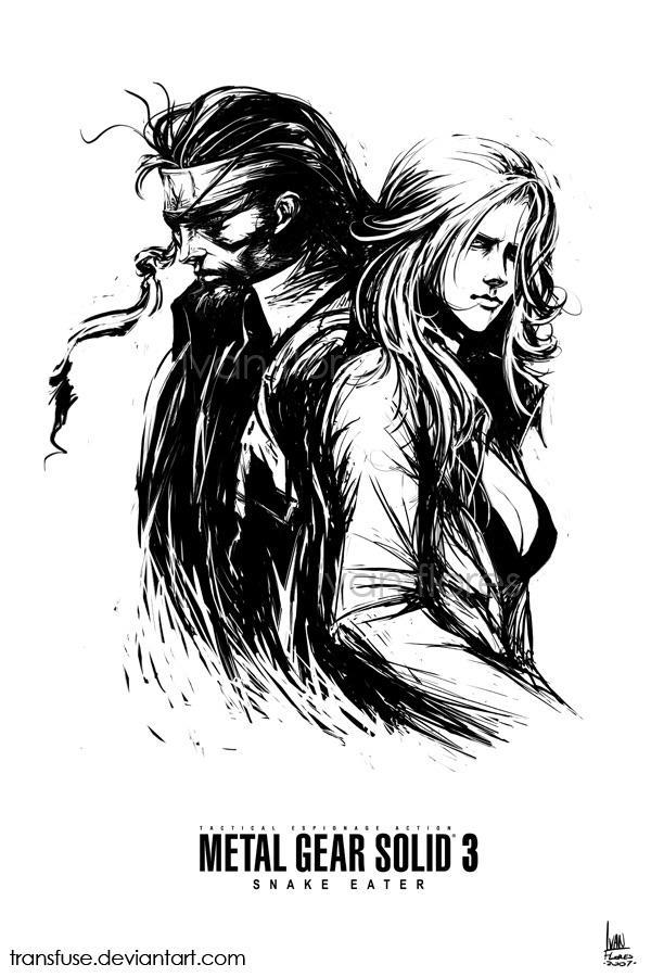 Metal Gear Solid 3 Fan Artwork
